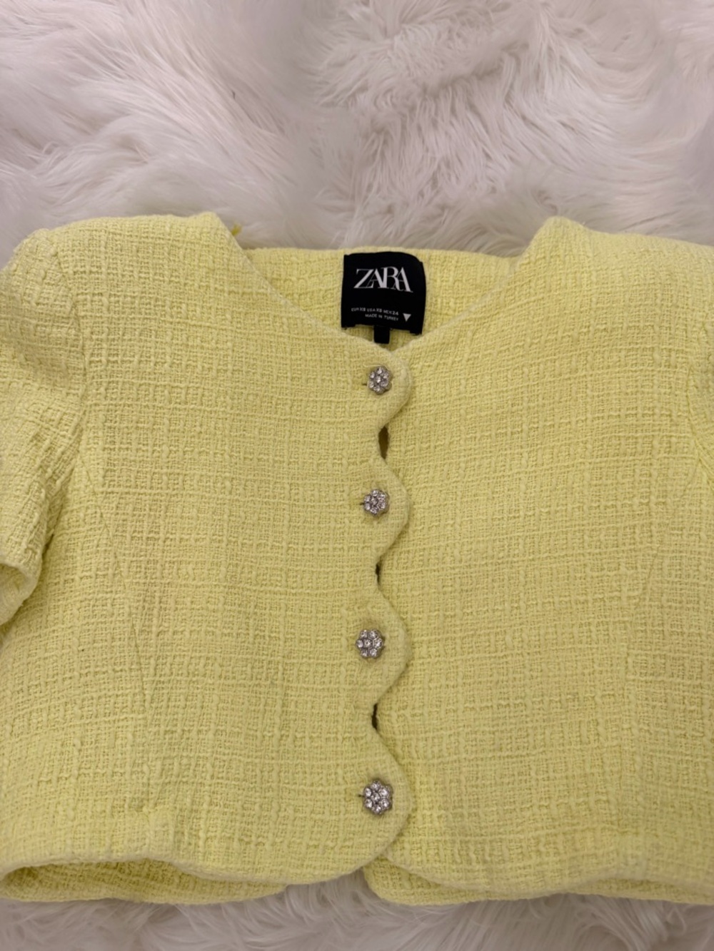 Zara yellow 90s vibe top - Picture 2 of 4